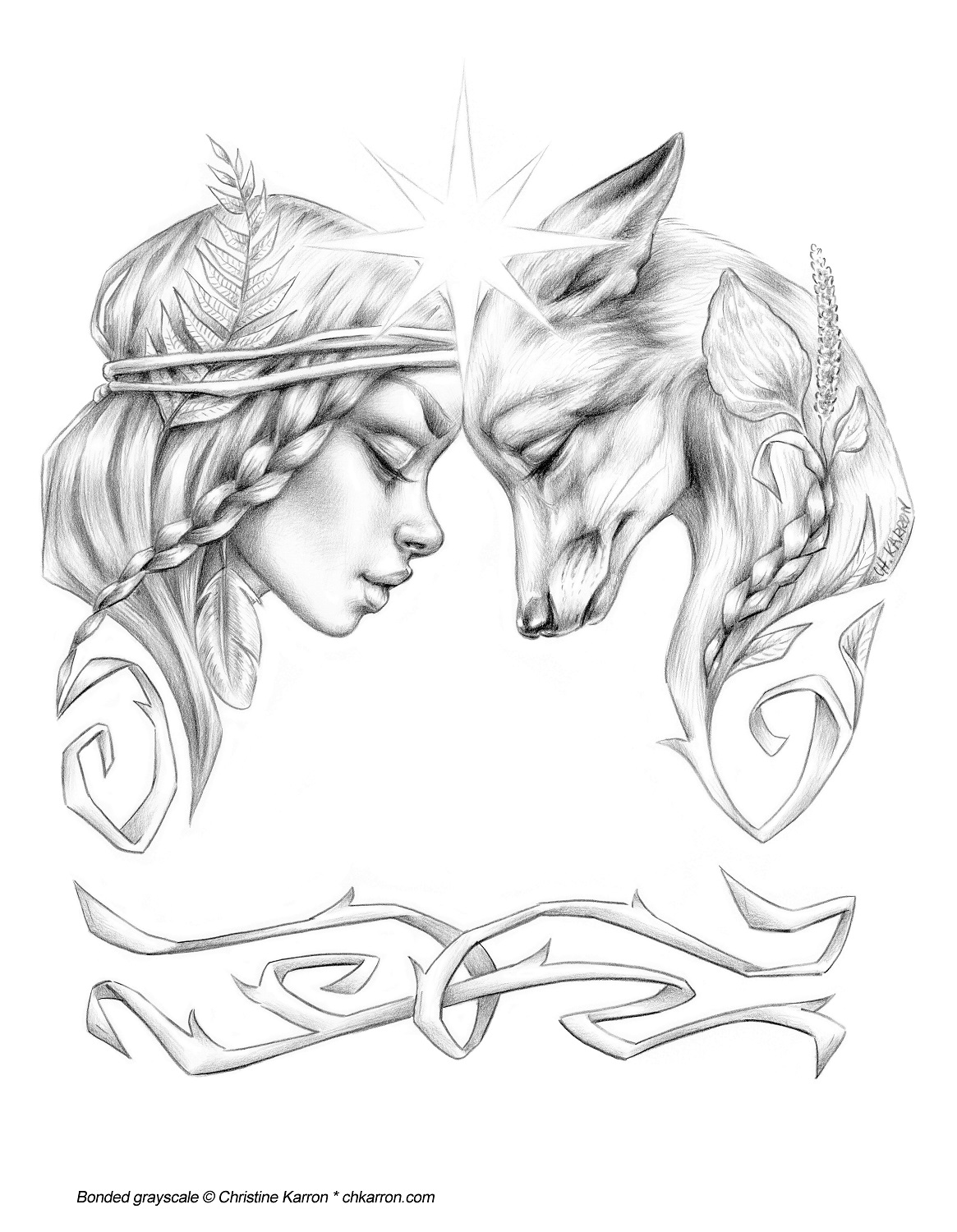 Bonded Christine Karron Art and illustration